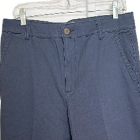 Gap Girlfriend Navy Blue Khakis Sz 12 - Picture 3 of 7